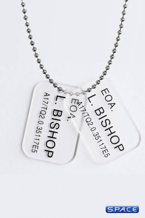 Colonial Marines L. Bishop Dog Tags (Aliens)