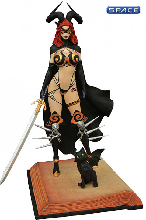 Tarot Femme Fatales PVC Statue Version 2 (Witch of the Black Rose)