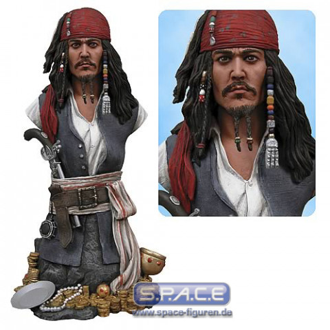Capt. Jack Sparrow Bust (POTC - The Curse of...)