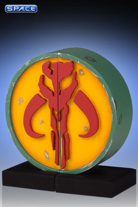 Mandalorian Logo Bookends (Star Wars)