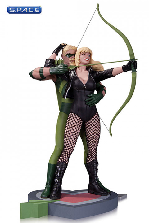 Green Arrow & Black Canary Statue (DC Comics)
