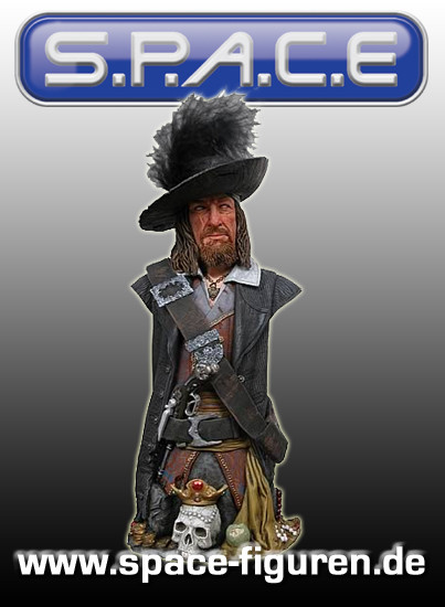 Captain Barbossa Bust (POTC - The Curse of...)