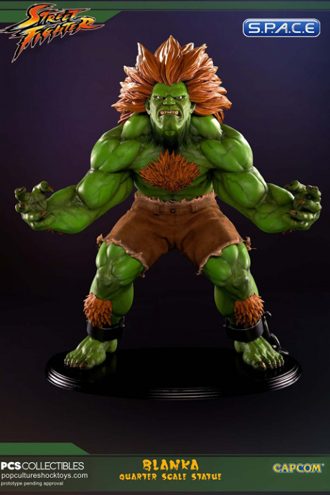 1/4 Scale Blanka Statue (Street Fighter)