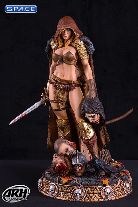 Arhian City of Horrors Statue (Arhian Head Huntress)