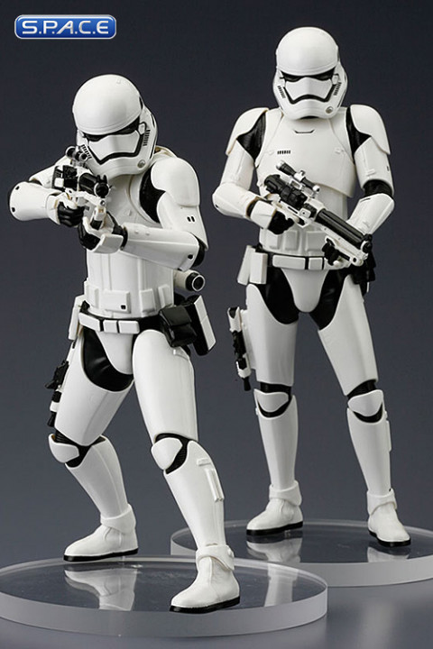 1/10 Scale First Order Stormtrooper ARTFX+ Statues 2-Pack (Star Wars - The Force Awakens)