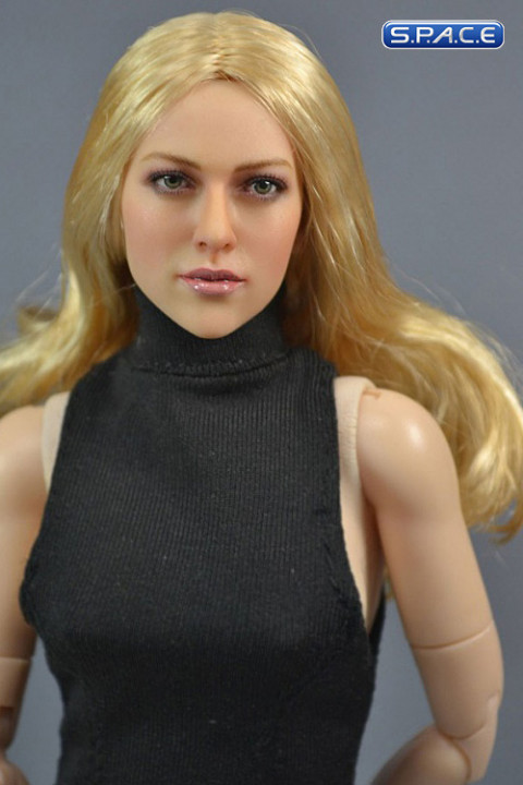 1/6 Scale European / American Female Head Sculpt (blonde)