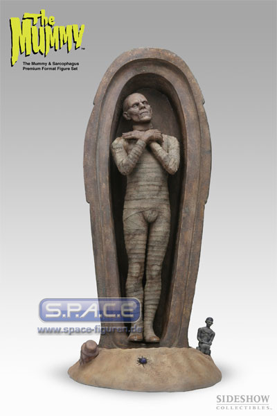 1/4 Scale The Mummy & Sarcophagus Figure Set
