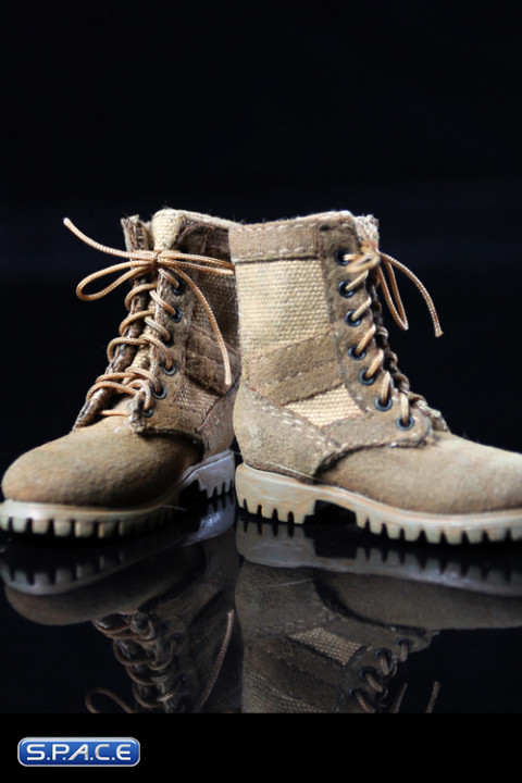 1/6 Scale desert Combat Boots