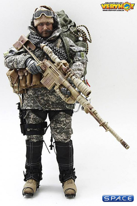 1/6 Scale Special Forces Mountain Ops Sniper Set - ACU Version