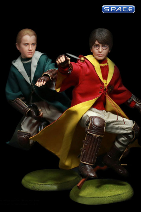 1/6 Scale Harry Potter & Draco Malfoy Quidditch Version Twinpack (Harry Potter and the Chamber of Secrets)