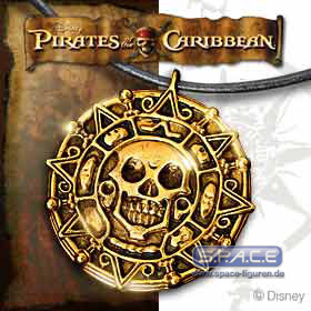 Aztec Coin Necklace Replica (Pirates of the Caribbean)