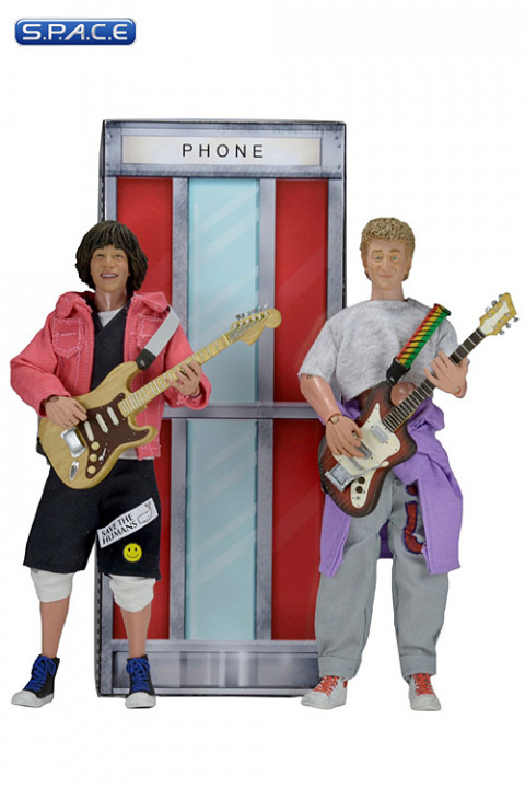 Bill & Ted Figural Doll 2-Pack (Bill & Teds Excellent Adventure)