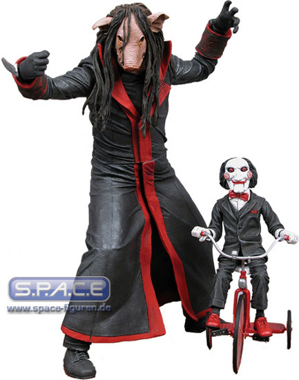 Jigsaw Killer with Doll from Saw - Pig Version (Cult Classics Series 5)