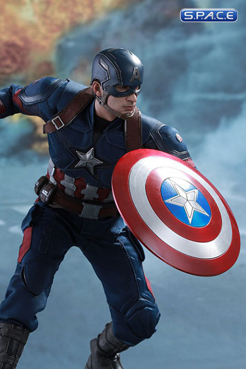 1/6 Scale Captain America Movie Masterpiece MMS350 (Captain America: Civil War)