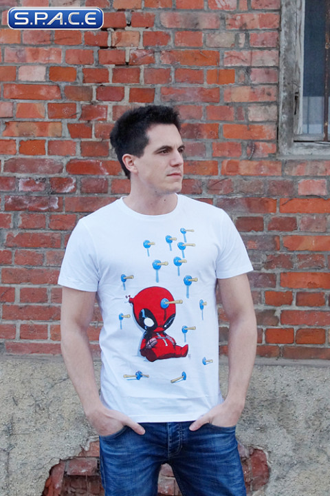 Deadpool Baby Arrows T-Shirt white (Marvel)