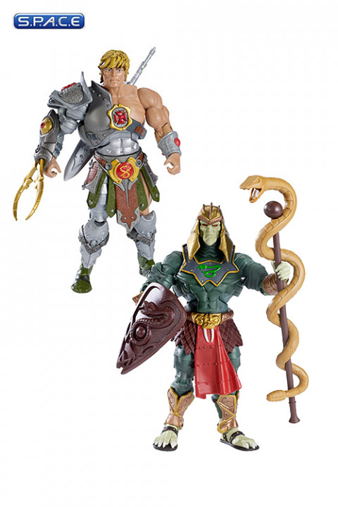 Snake Armor He-Man & Battle Armor King Hsss 2-Pack (MOTU Classics)