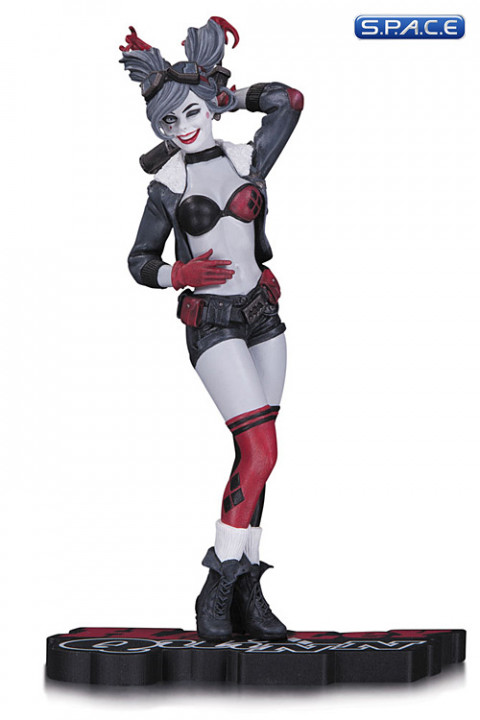 Harley Quinn Statue (DC Comics Red, White & Black)