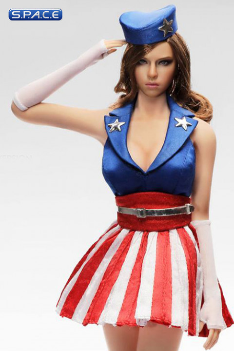 1/6 Scale blue U.S.O. Cosplay Clothing Set