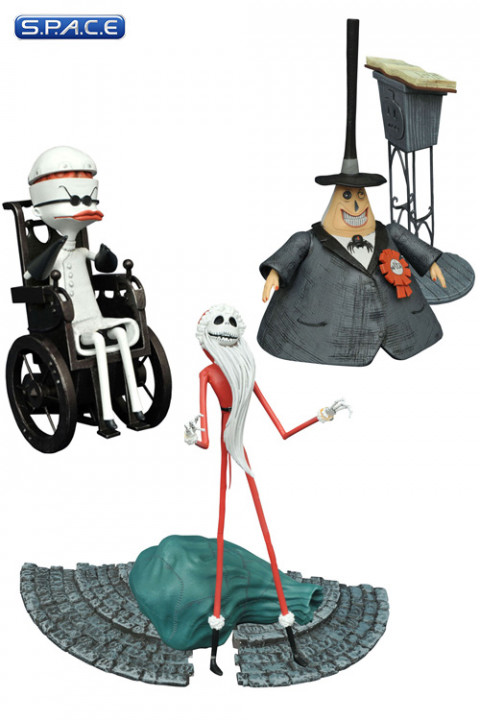 Complete Set of 3 Nightmare before Christmas Select Series 2 (Nightmare before Christmas)