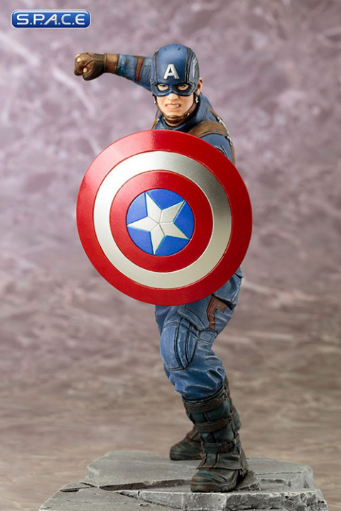 1/10 Scale Captain America ARTFX+ Statue (Captain America: Civil War)