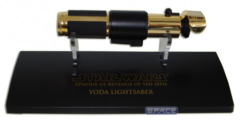 Yoda Lightsaber 0.45 Scale Replica GOLD (Star Wars E3 - ROTS)