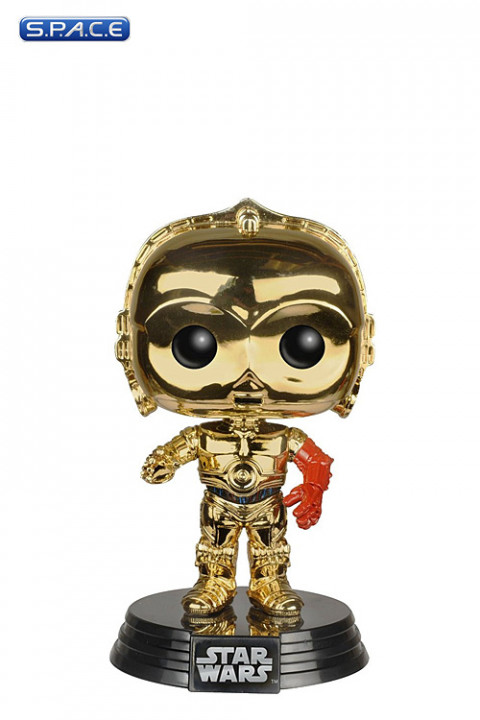 C-3PO Gold Chromed Pop! Vinyl Bobble-Head #64 (Star Wars: The Force Awakens)