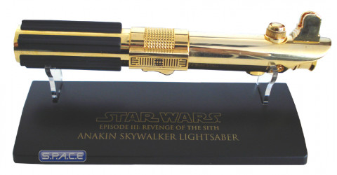 Anakin Lightsaber 0.45 Scale Replica GOLD (E3 - ROTS)