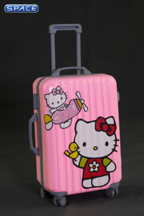 1/6 Scale pink Travel Trolley draw bar box 2.0