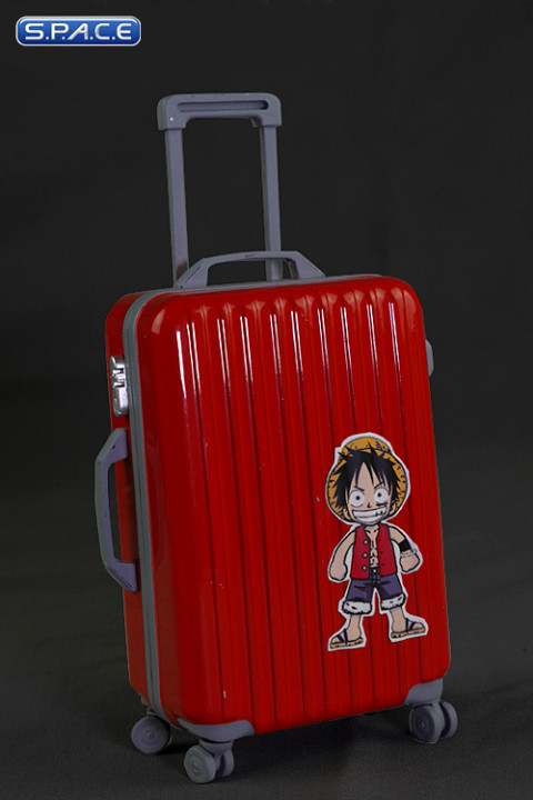 1/6 Scale red Travel Trolley draw bar box 2.0