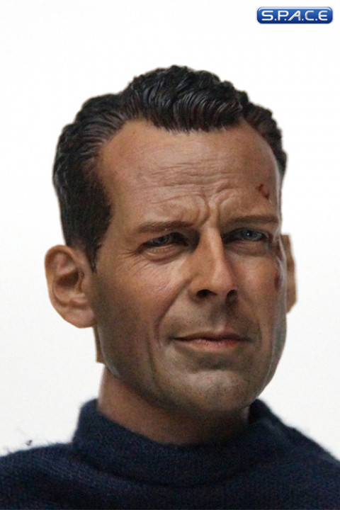 1/6 Scale Bruce Willis with Hair - damaged Version