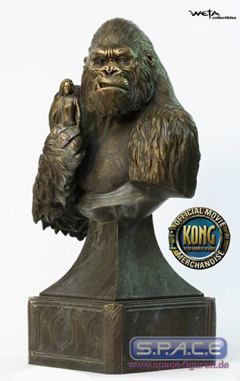 Kong with Ann Bronze Bust (Kong)