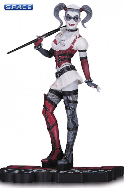 Harley Quinn Statue (DC Comics Red, White & Black)