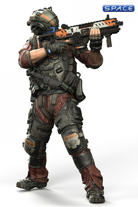 Pilot Jack Cooper from Titanfall 2 (Color Tops Red Wave)
