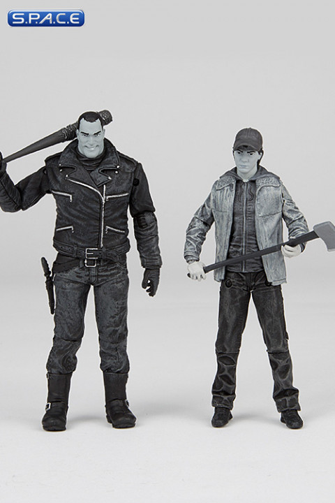 Negan & Glenn 2-Pack SDCC 2016 Exclusive - b&w Version (The Walking Dead)