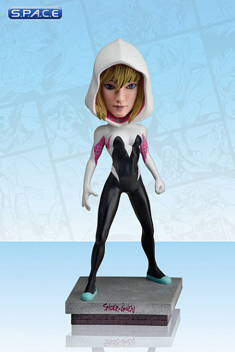 Unmasked Classic Spider-Gwen Headknocker SDCC 2016 Exclusive (Marvel)