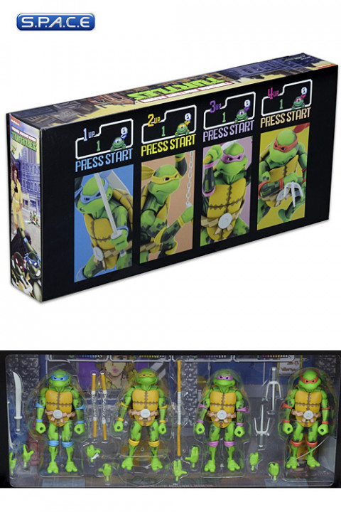Turtles 4-Pack SDCC 2016 Exclusive - Classic Video Game Appearance (Teenage Mutant Ninja Turtles)