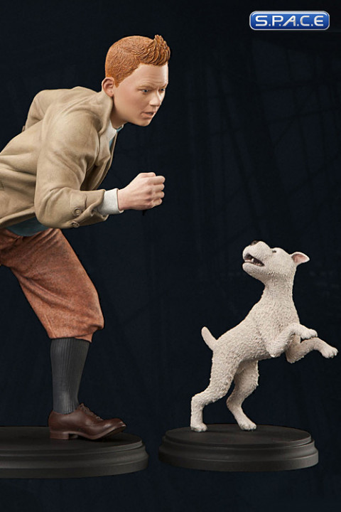 Tintin and Snowy Statue (The Adventures of Tintin)