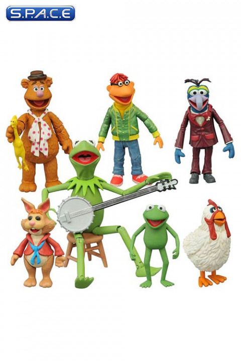 3er Komplettsatz: Muppets Select Serie 1 (Muppets)
