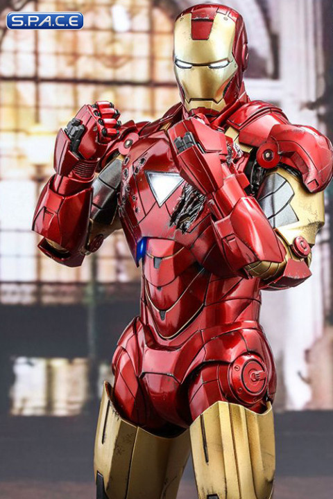 1/6 Scale Iron Man Mark VI Movie Masterpiece MMS378D17 Diecast Series (The Avengers)