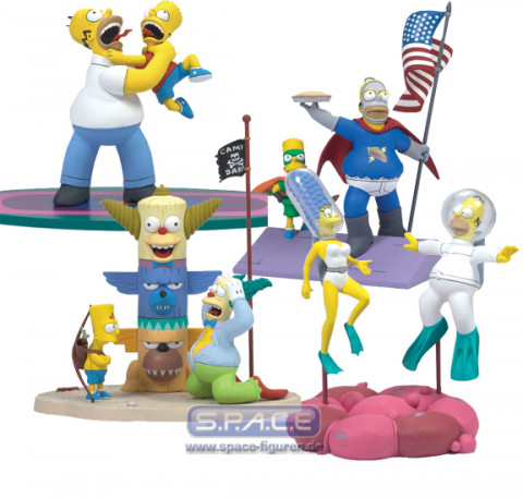 4er Komplettsatz: Simpsons Series 1 (McFarlane)