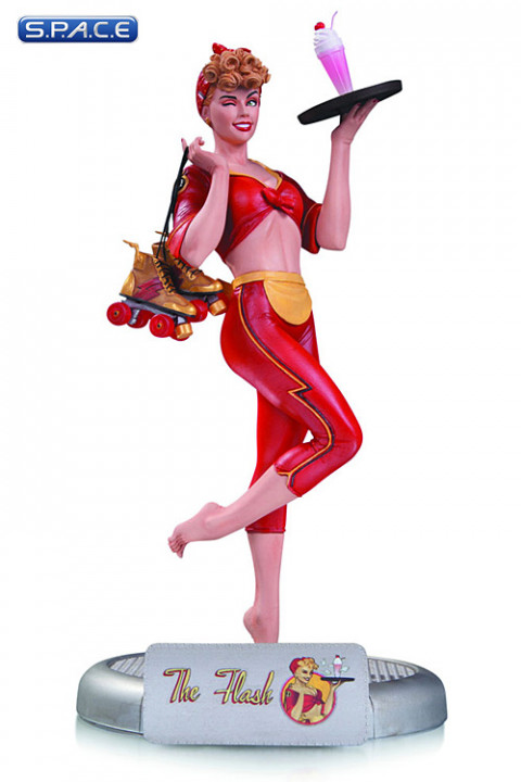 The Flash Jesse Quick Statue (DC Comics Bombshells)