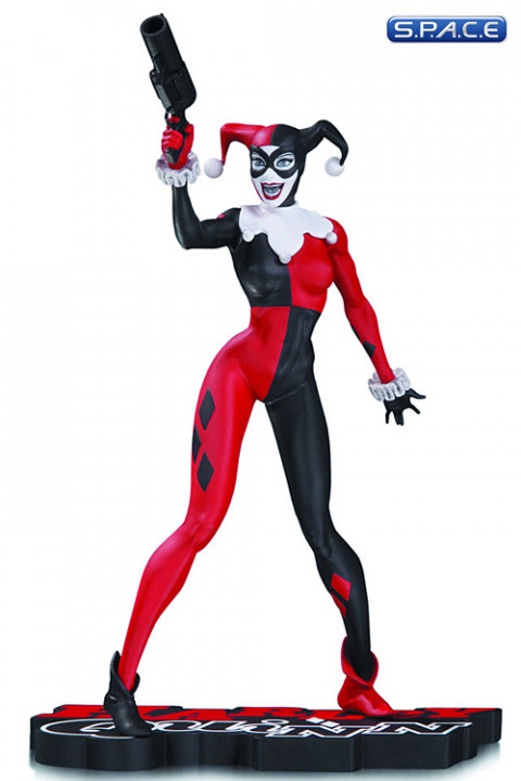 Harley Quinn Statue by Jim Lee (DC Comics Red, White & Black)