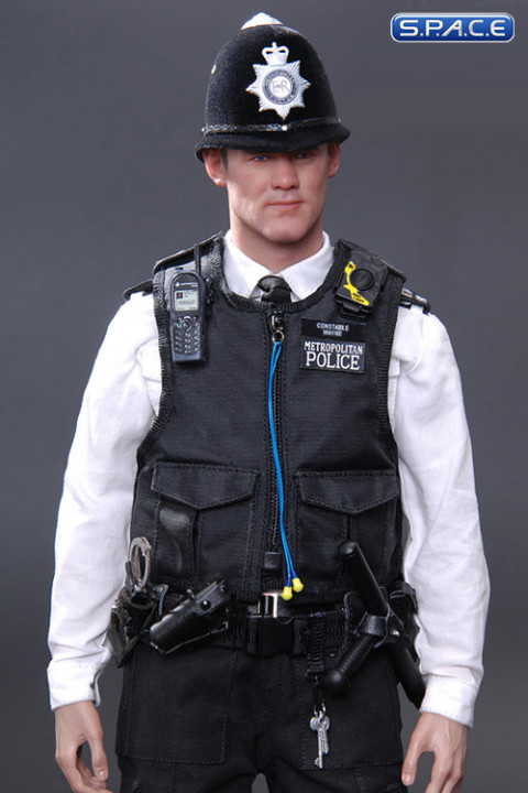 1/6 BRITISH METROPOLITAN POLICE SERVICE MPS FEMALE POLICE Reflective coat Model