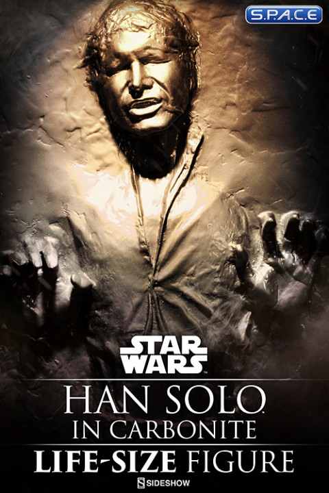 1:1 Han Solo in Carbonite Life-Size Statue - 2nd Edition (Star Wars)