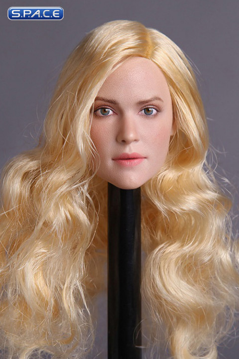 1/6 Scale European / American Female Head Sculpt (blonde hair)