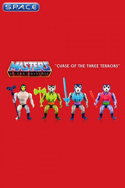 Complete Set of 4: Curse of the three Terrors (Masters of the Universe Ultimates)