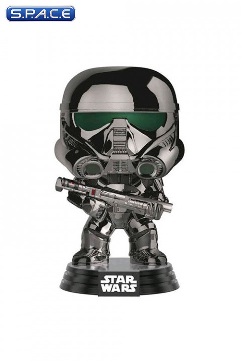 Chromed Imperial Death Trooper Pop! Vinyl Bobble-Head #154 (Rogue One: A Star Wars Story)