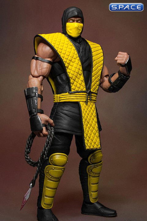 Mortal Kombat 9 Scorpion 1/6 12” Action figure World Box Skull