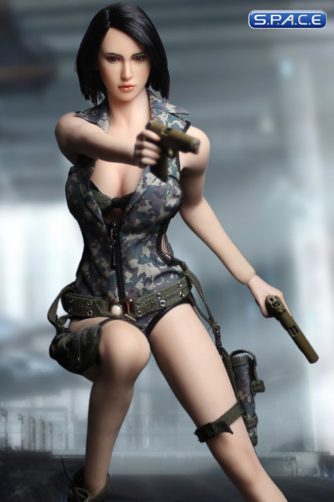 1/6 Scale Pistol Fighting Girl Set