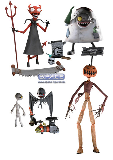 4er Komplettsatz: Nightmare Before Christmas Series 4